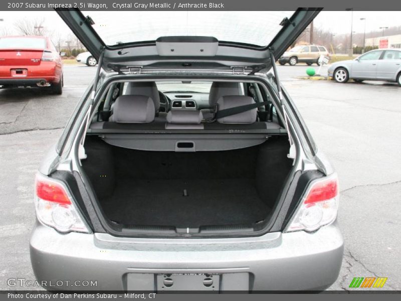Crystal Gray Metallic / Anthracite Black 2007 Subaru Impreza 2.5i Wagon