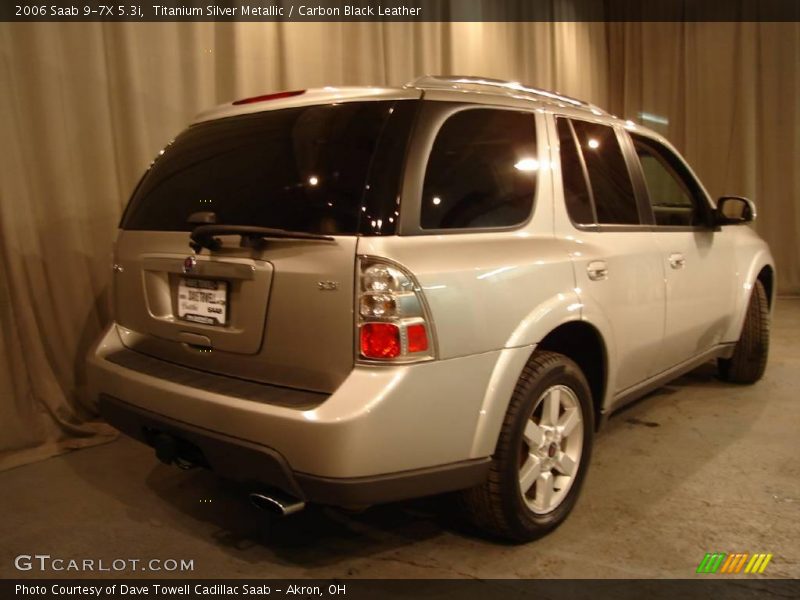 Titanium Silver Metallic / Carbon Black Leather 2006 Saab 9-7X 5.3i
