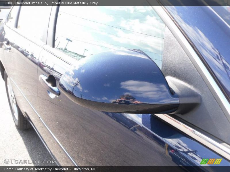 Imperial Blue Metallic / Gray 2008 Chevrolet Impala LS
