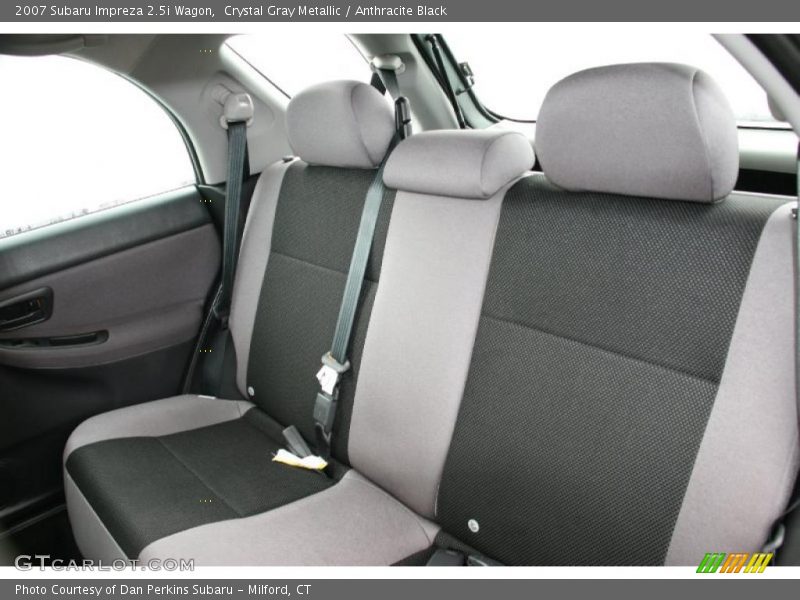 Crystal Gray Metallic / Anthracite Black 2007 Subaru Impreza 2.5i Wagon