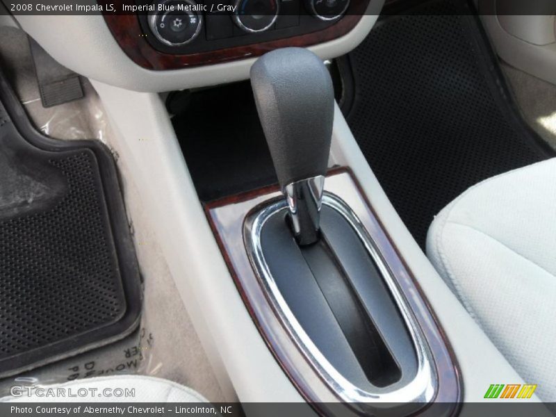 Imperial Blue Metallic / Gray 2008 Chevrolet Impala LS