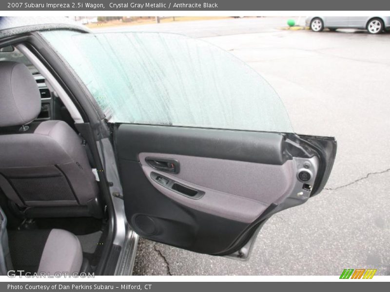 Crystal Gray Metallic / Anthracite Black 2007 Subaru Impreza 2.5i Wagon