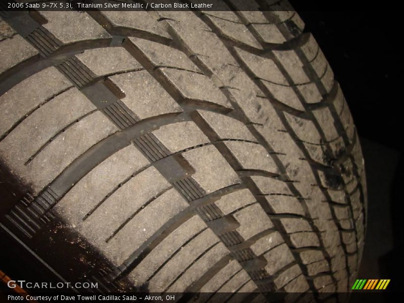 Titanium Silver Metallic / Carbon Black Leather 2006 Saab 9-7X 5.3i