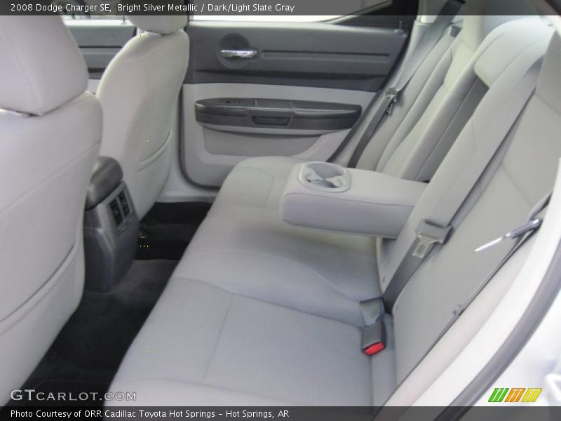 Bright Silver Metallic / Dark/Light Slate Gray 2008 Dodge Charger SE