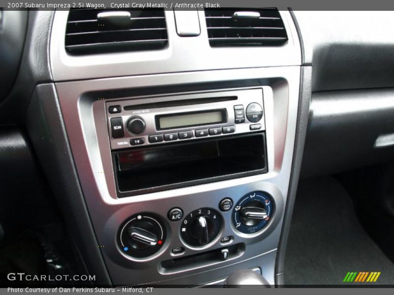 Crystal Gray Metallic / Anthracite Black 2007 Subaru Impreza 2.5i Wagon