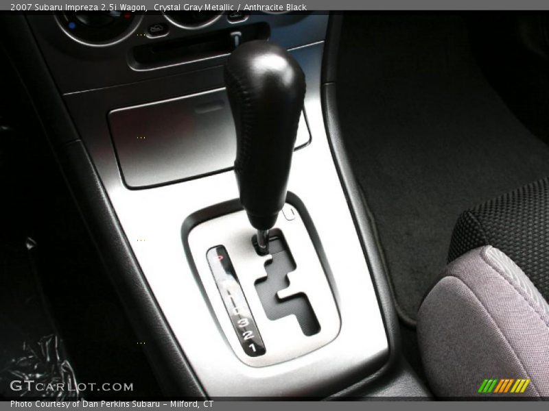 Crystal Gray Metallic / Anthracite Black 2007 Subaru Impreza 2.5i Wagon
