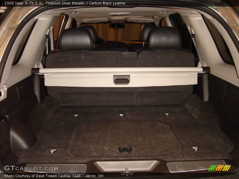 Titanium Silver Metallic / Carbon Black Leather 2006 Saab 9-7X 5.3i