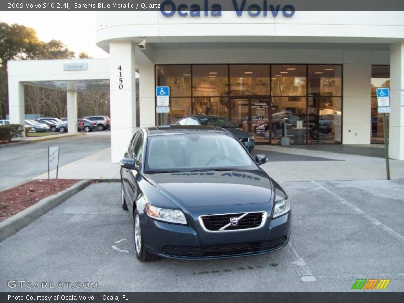 Barents Blue Metallic / Quartz 2009 Volvo S40 2.4i