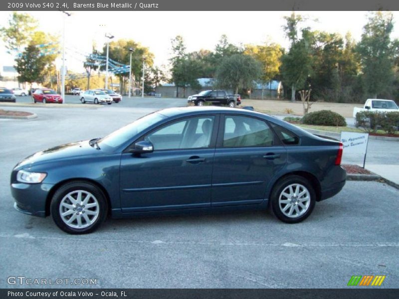Barents Blue Metallic / Quartz 2009 Volvo S40 2.4i