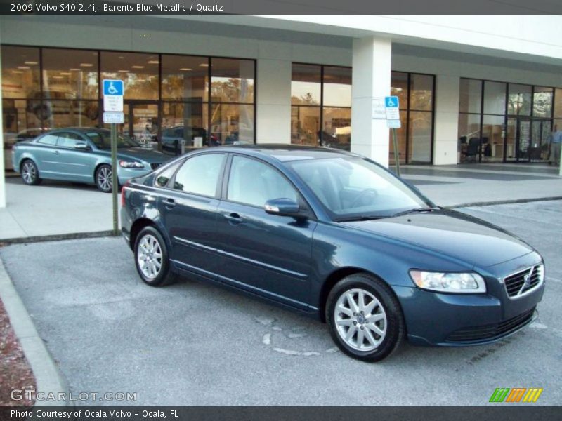 Barents Blue Metallic / Quartz 2009 Volvo S40 2.4i