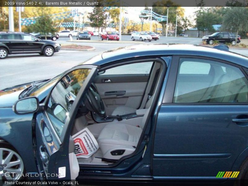 Barents Blue Metallic / Quartz 2009 Volvo S40 2.4i