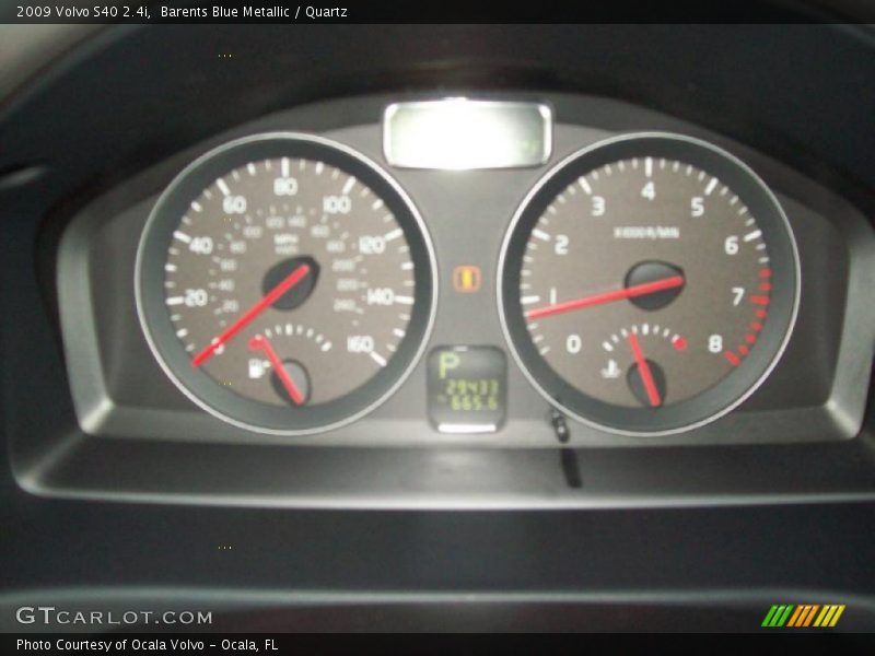 Barents Blue Metallic / Quartz 2009 Volvo S40 2.4i