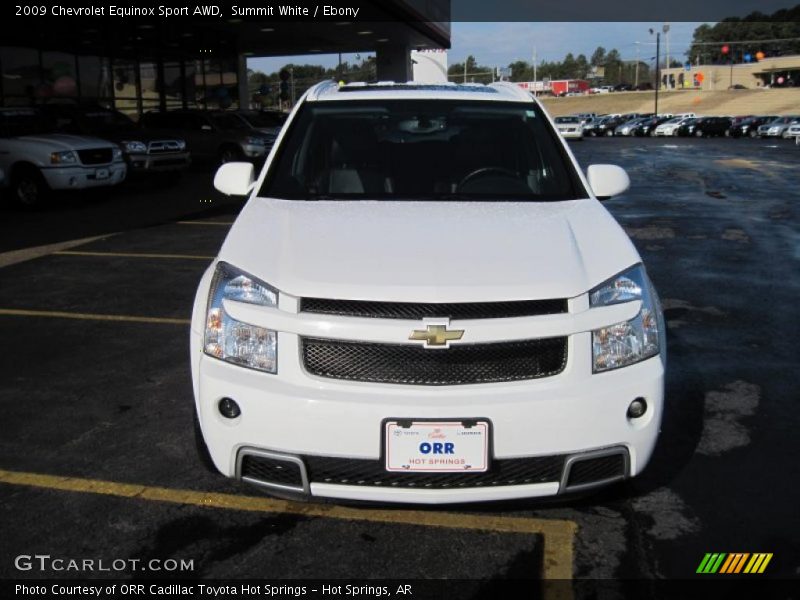 Summit White / Ebony 2009 Chevrolet Equinox Sport AWD