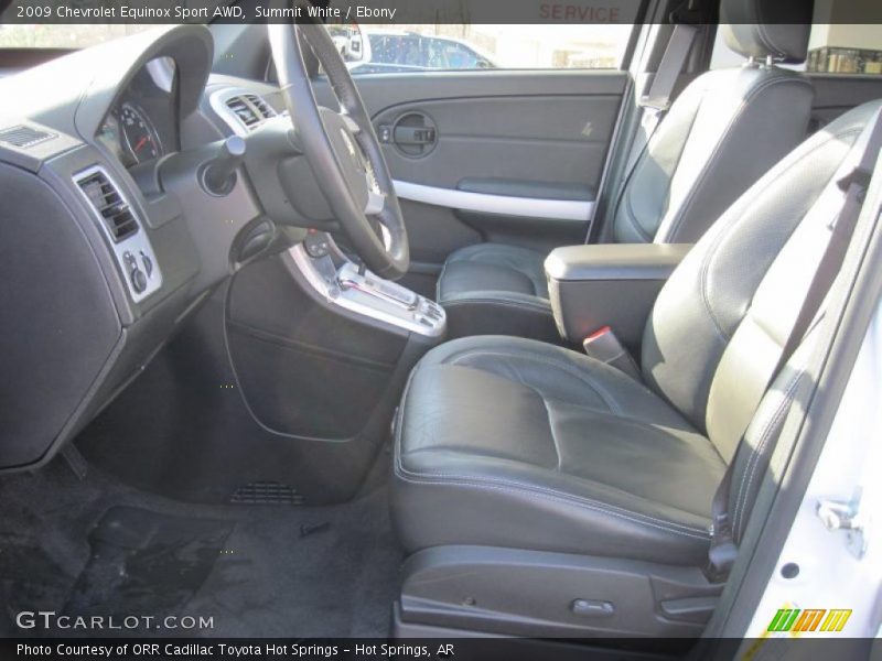 Summit White / Ebony 2009 Chevrolet Equinox Sport AWD