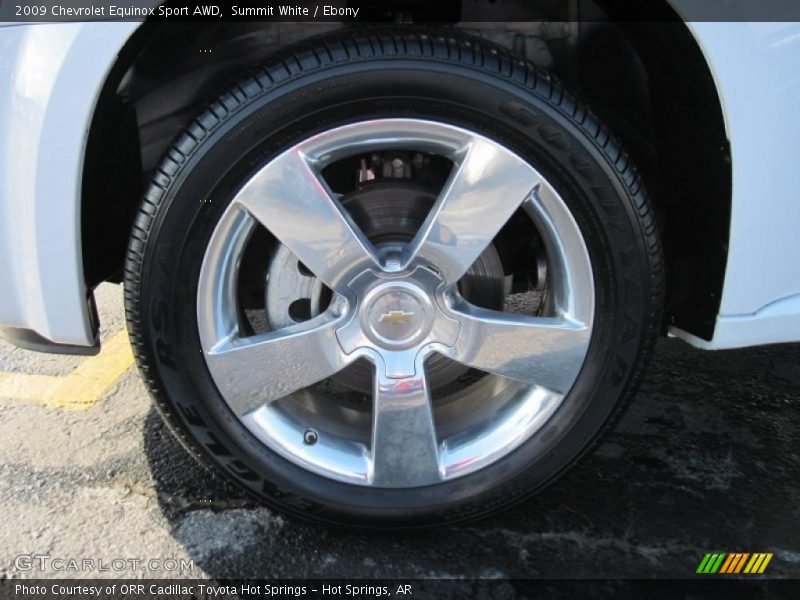Summit White / Ebony 2009 Chevrolet Equinox Sport AWD