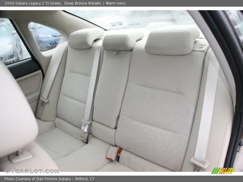 Deep Bronze Metallic / Warm Ivory 2009 Subaru Legacy 2.5i Sedan