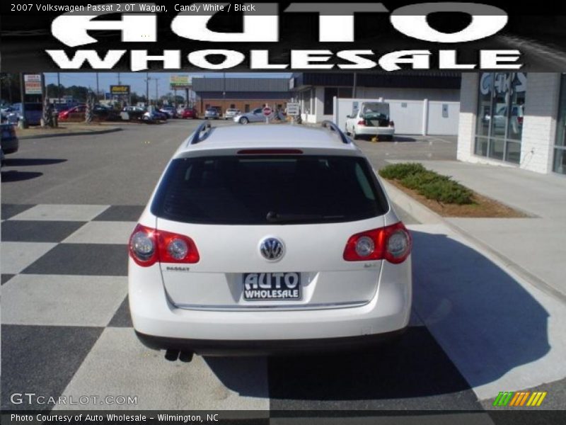 Candy White / Black 2007 Volkswagen Passat 2.0T Wagon