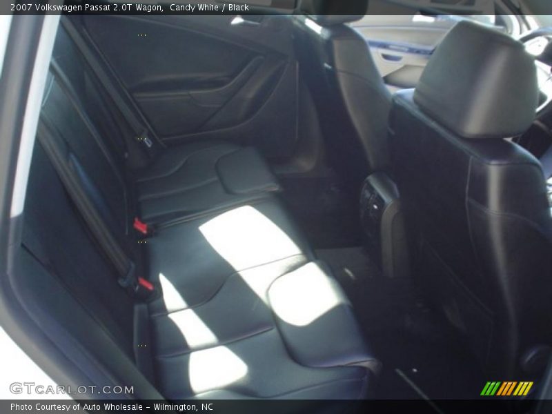 Candy White / Black 2007 Volkswagen Passat 2.0T Wagon