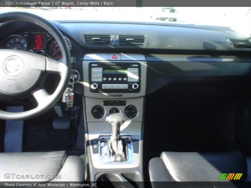 Candy White / Black 2007 Volkswagen Passat 2.0T Wagon