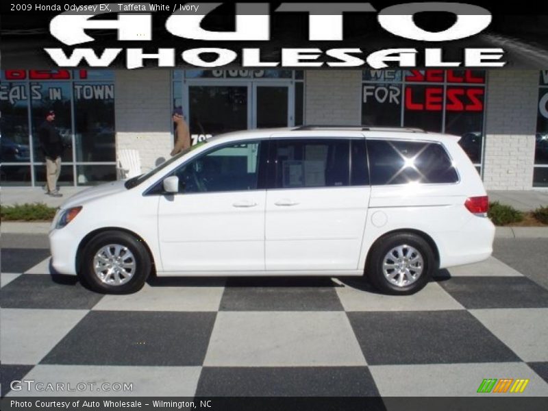 Taffeta White / Ivory 2009 Honda Odyssey EX