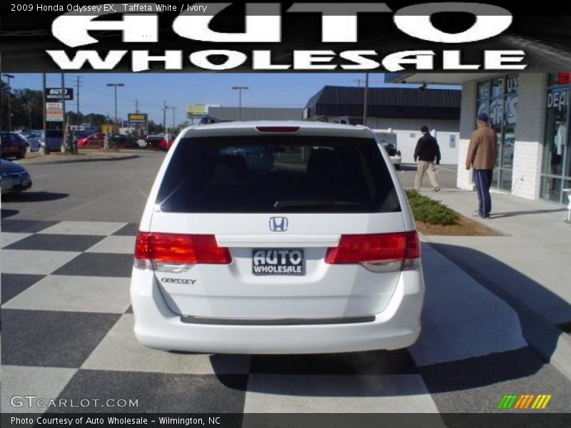 Taffeta White / Ivory 2009 Honda Odyssey EX