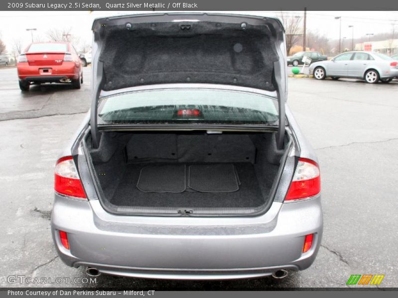Quartz Silver Metallic / Off Black 2009 Subaru Legacy 2.5i Sedan