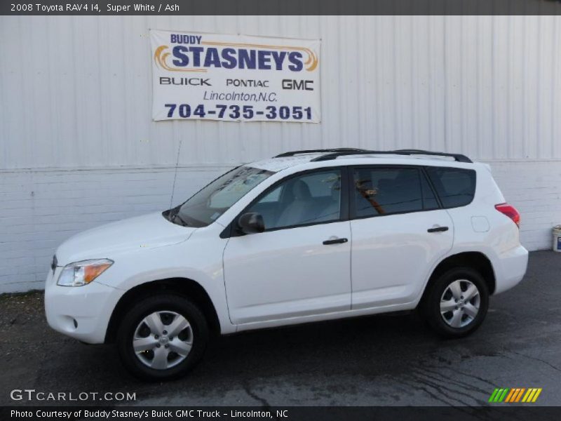 Super White / Ash 2008 Toyota RAV4 I4