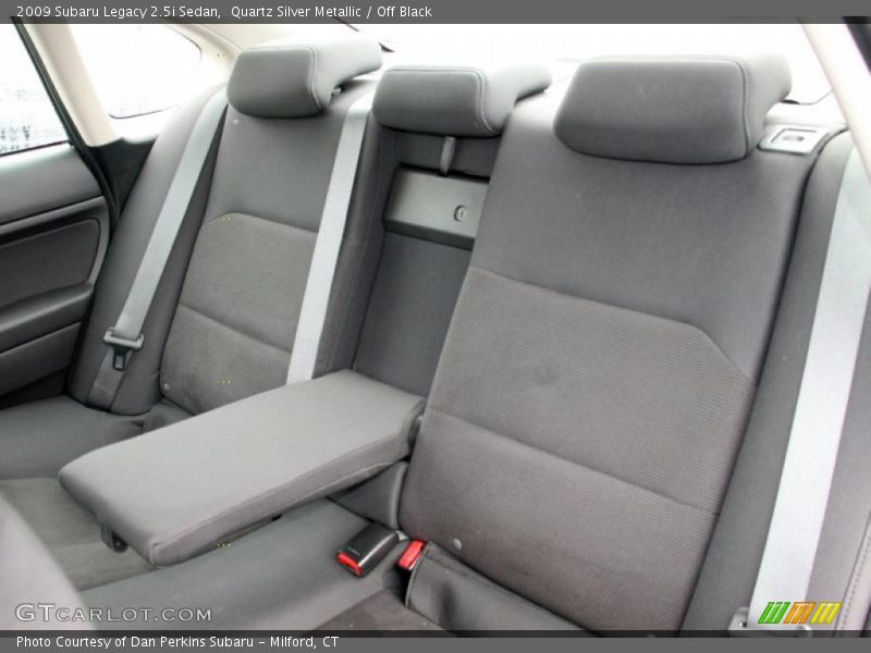 Quartz Silver Metallic / Off Black 2009 Subaru Legacy 2.5i Sedan