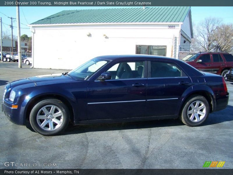Midnight Blue Pearlcoat / Dark Slate Gray/Light Graystone 2006 Chrysler 300 Touring