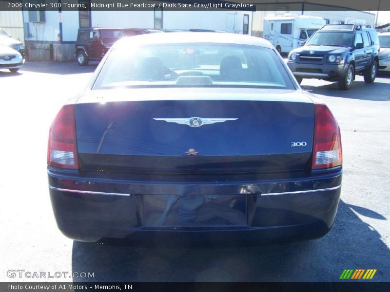 Midnight Blue Pearlcoat / Dark Slate Gray/Light Graystone 2006 Chrysler 300 Touring