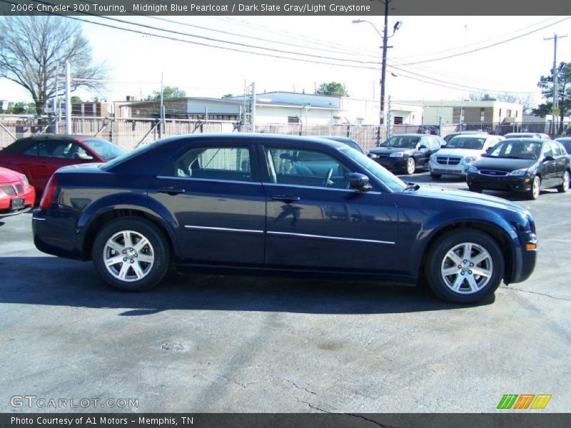 Midnight Blue Pearlcoat / Dark Slate Gray/Light Graystone 2006 Chrysler 300 Touring