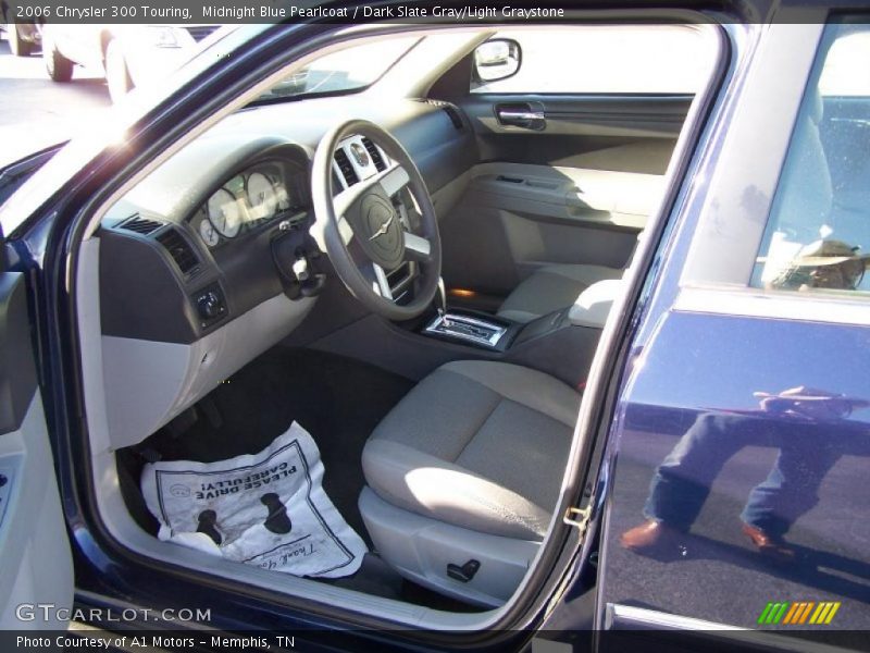 Midnight Blue Pearlcoat / Dark Slate Gray/Light Graystone 2006 Chrysler 300 Touring