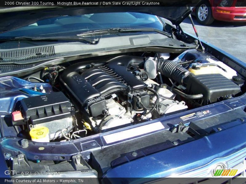 Midnight Blue Pearlcoat / Dark Slate Gray/Light Graystone 2006 Chrysler 300 Touring