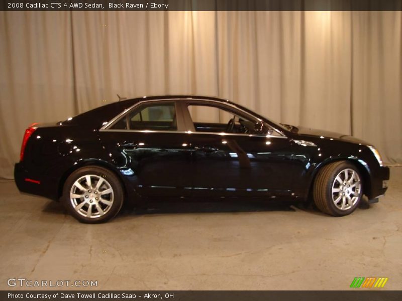 Black Raven / Ebony 2008 Cadillac CTS 4 AWD Sedan