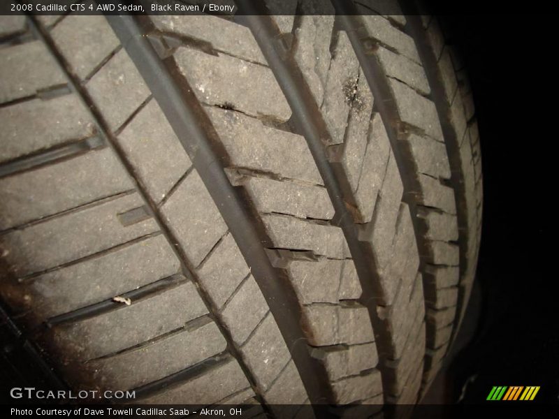 Black Raven / Ebony 2008 Cadillac CTS 4 AWD Sedan