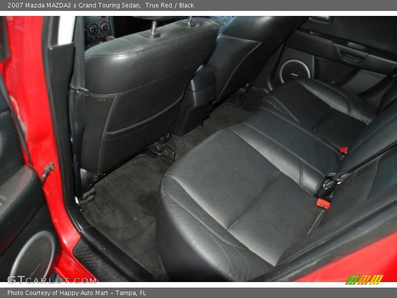 True Red / Black 2007 Mazda MAZDA3 s Grand Touring Sedan