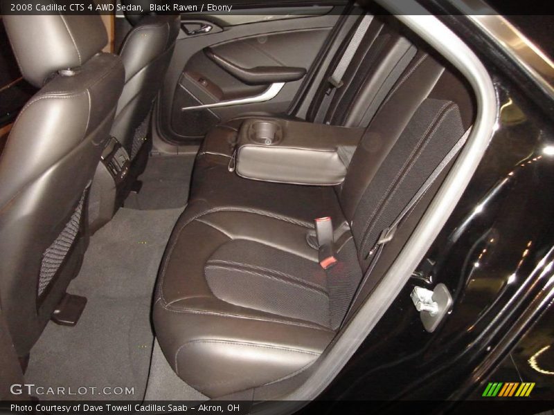 Black Raven / Ebony 2008 Cadillac CTS 4 AWD Sedan