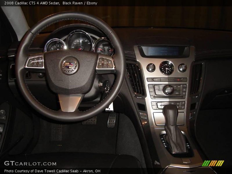 Black Raven / Ebony 2008 Cadillac CTS 4 AWD Sedan