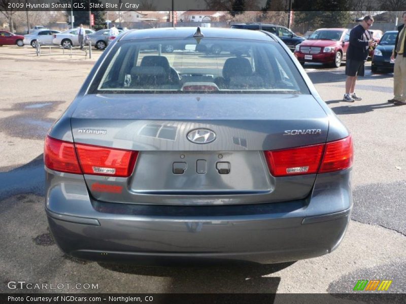 Slate Blue / Gray 2009 Hyundai Sonata GLS