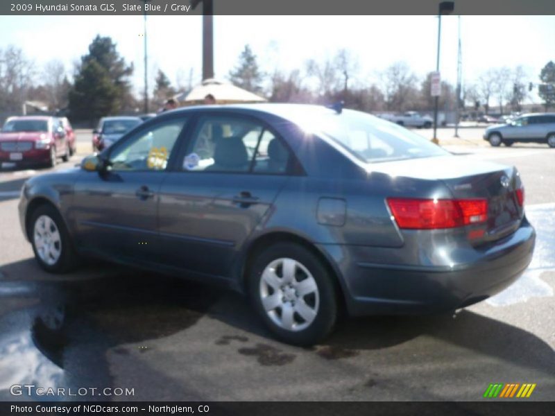 Slate Blue / Gray 2009 Hyundai Sonata GLS