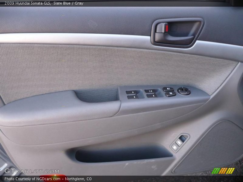 Slate Blue / Gray 2009 Hyundai Sonata GLS