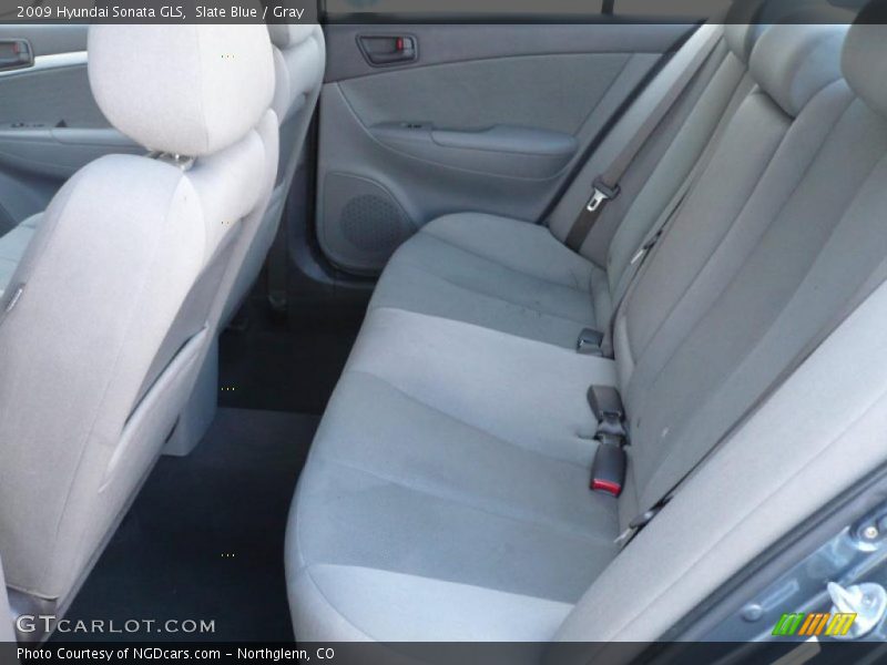 Slate Blue / Gray 2009 Hyundai Sonata GLS