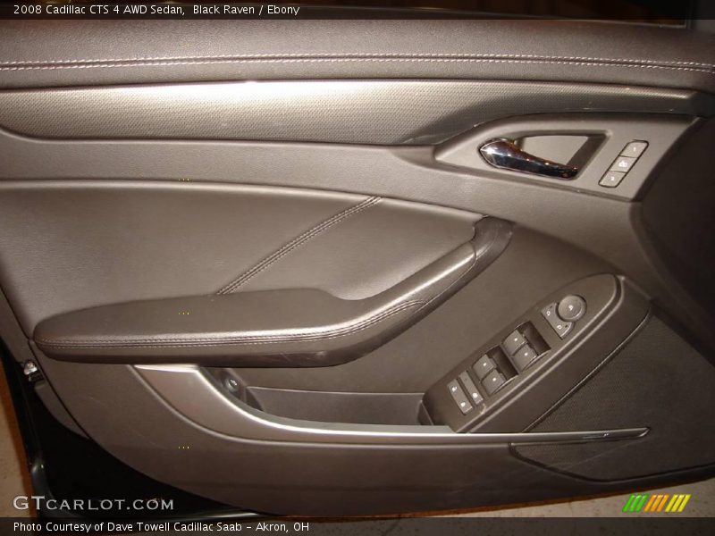Black Raven / Ebony 2008 Cadillac CTS 4 AWD Sedan