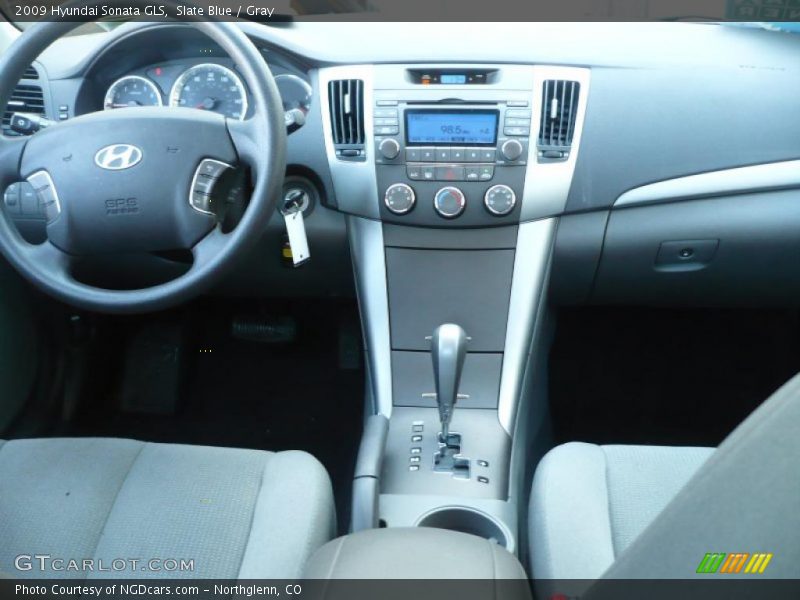Slate Blue / Gray 2009 Hyundai Sonata GLS