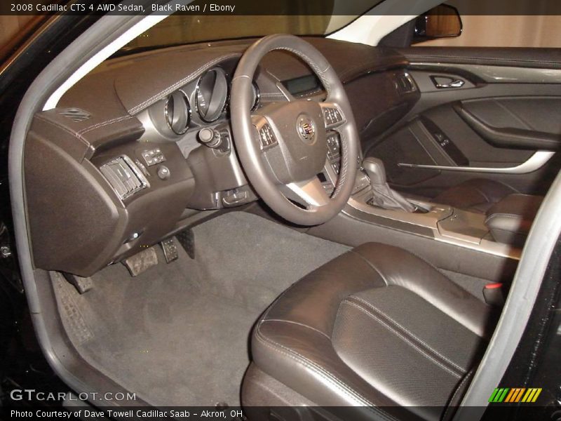 Black Raven / Ebony 2008 Cadillac CTS 4 AWD Sedan