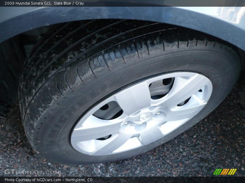 Slate Blue / Gray 2009 Hyundai Sonata GLS