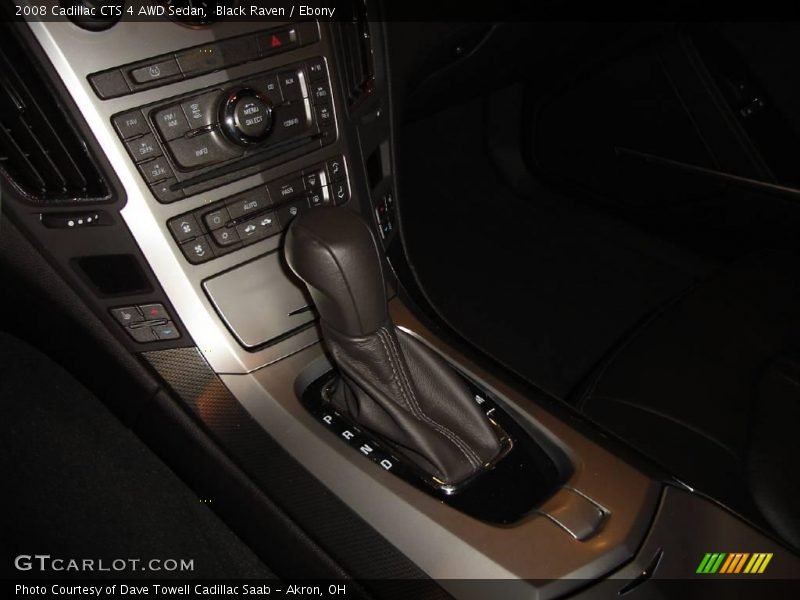 Black Raven / Ebony 2008 Cadillac CTS 4 AWD Sedan