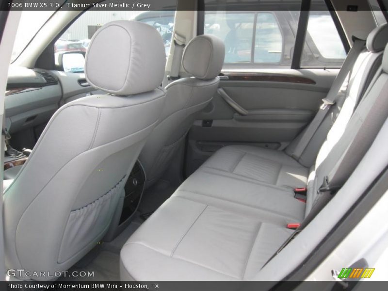 Titanium Silver Metallic / Grey 2006 BMW X5 3.0i