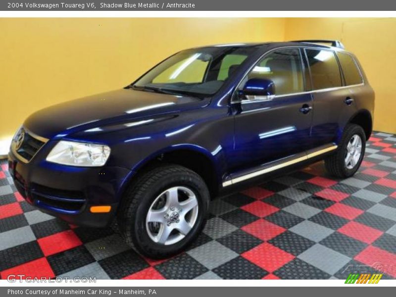 Shadow Blue Metallic / Anthracite 2004 Volkswagen Touareg V6