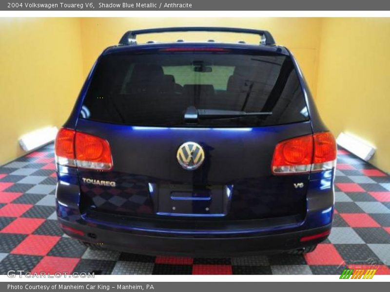 Shadow Blue Metallic / Anthracite 2004 Volkswagen Touareg V6